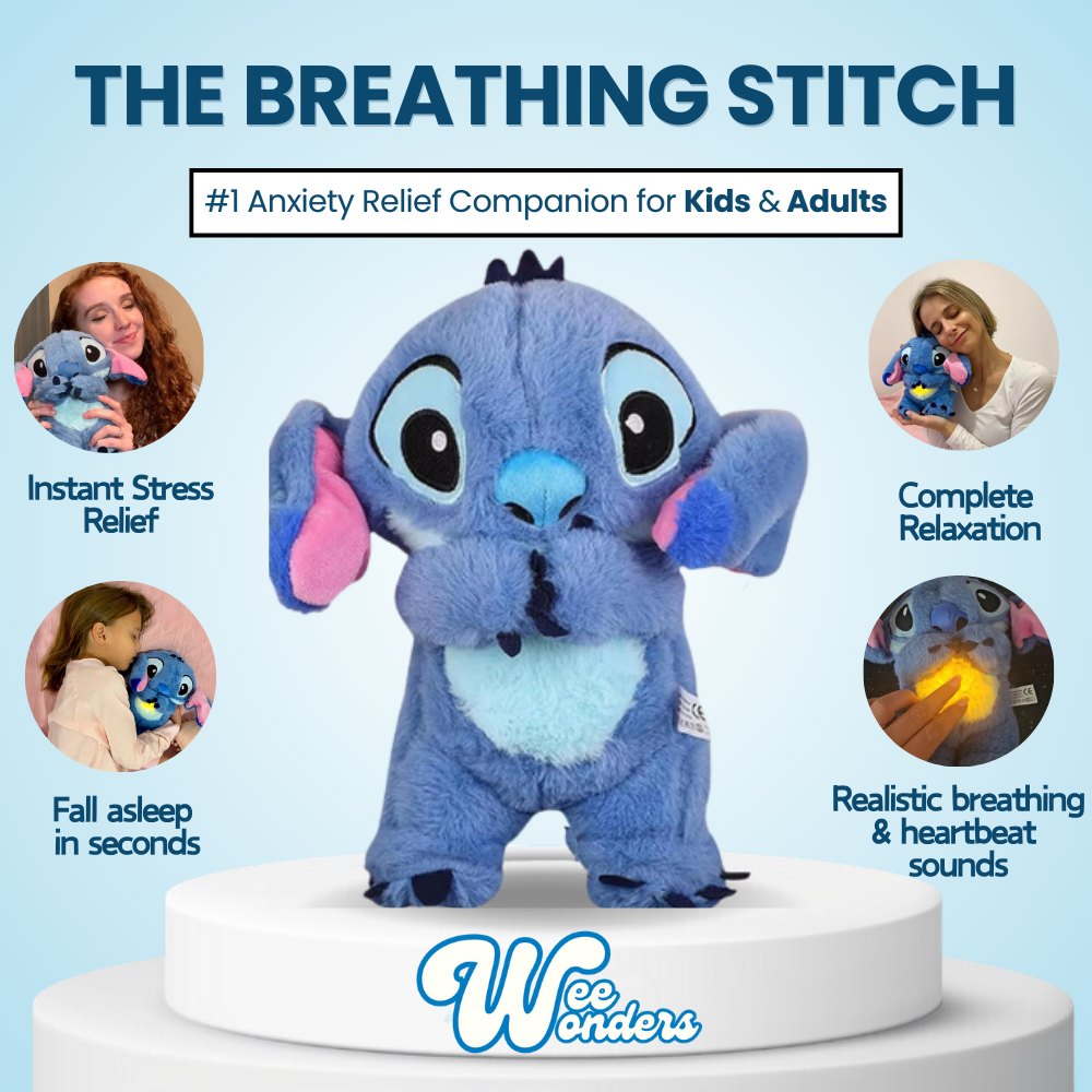 The Breathing Bear - Anxiety Relief Plush for Kids
