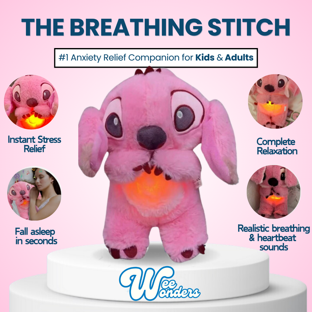 The Breathing Bear - Anxiety Relief Plush for Kids