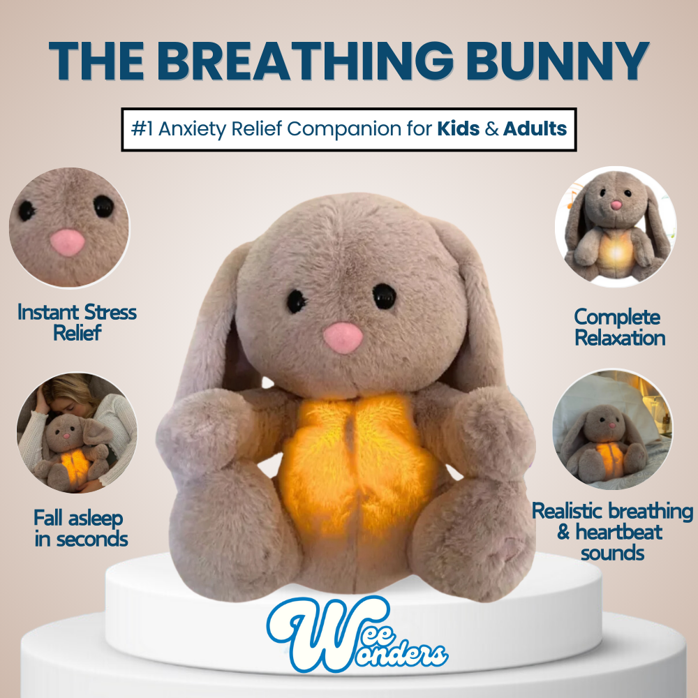 The Breathing Bear - Anxiety Relief Plush for Kids