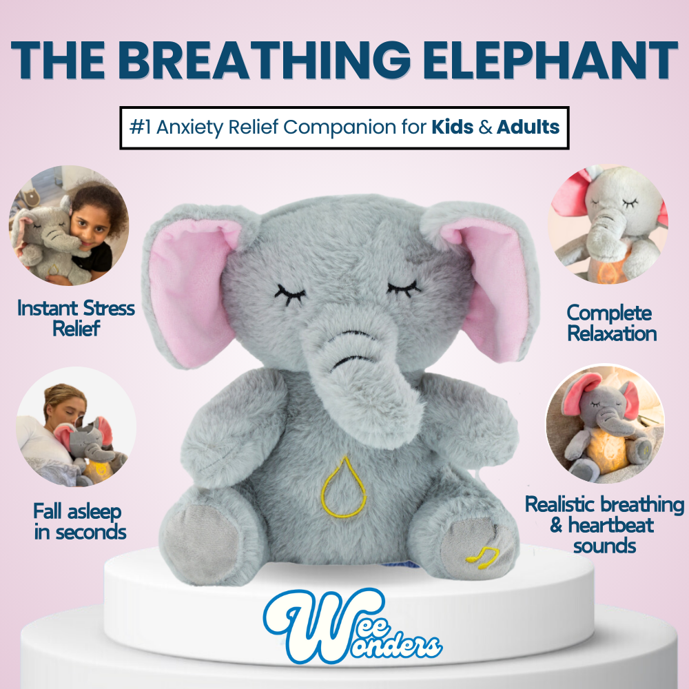 The Breathing Bear - Anxiety Relief Plush for Kids