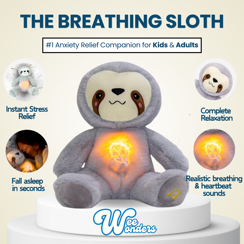The Breathing Bear - Anxiety Relief Plush for Kids