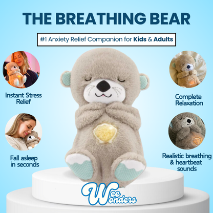 The Breathing Bear - Anxiety Relief Plush for Kids