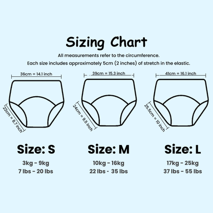 Potty Training Underpants by Wee Wonders